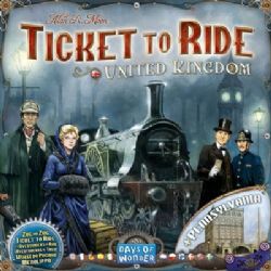 JEU LES AVENTURIERS DU RAIL - EXTENSION UNITED KINGDOM